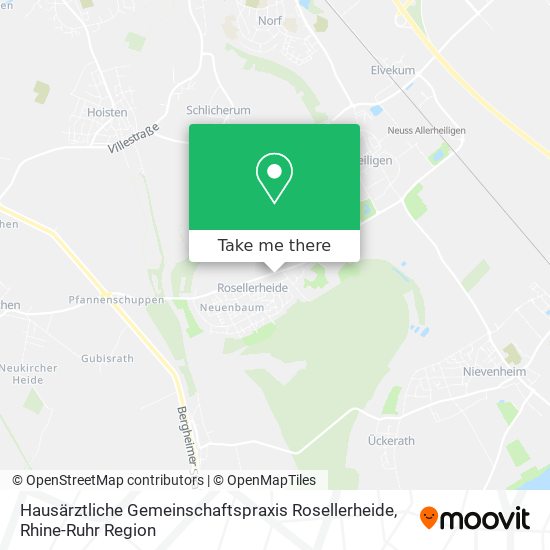 Hausärztliche Gemeinschaftspraxis Rosellerheide map
