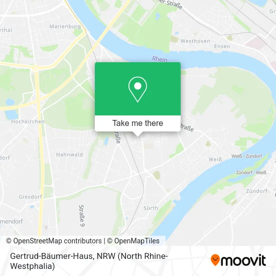 Карта Gertrud-Bäumer-Haus
