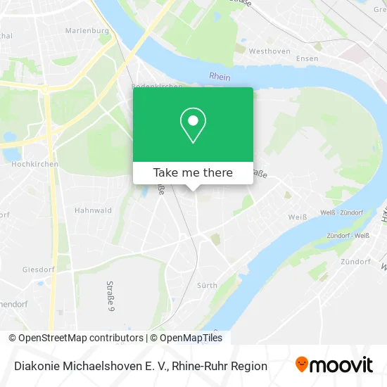 Карта Diakonie Michaelshoven E. V.