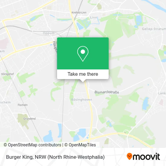 Burger King map