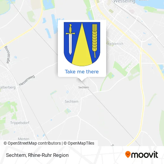 Карта Sechtem