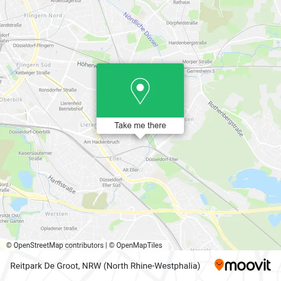 Reitpark De Groot map