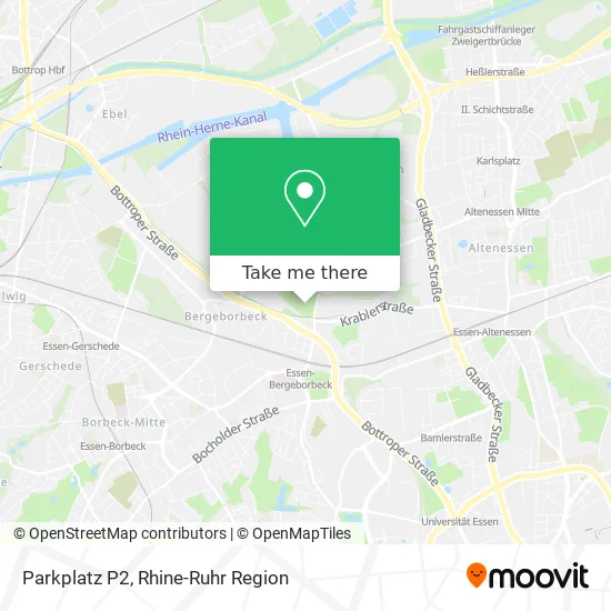Карта Parkplatz P2