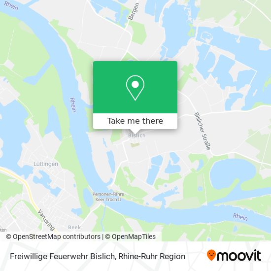 Карта Freiwillige Feuerwehr Bislich