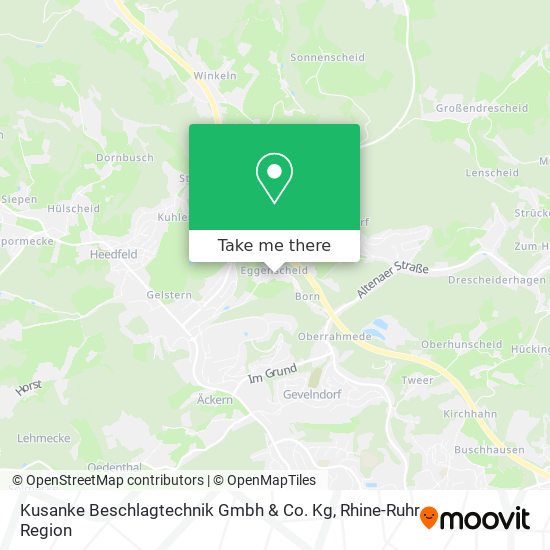 Kusanke Beschlagtechnik Gmbh & Co. Kg map