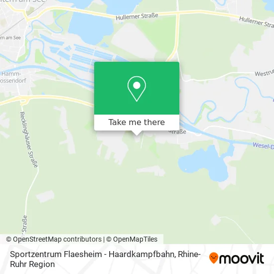 Карта Sportzentrum Flaesheim - Haardkampfbahn