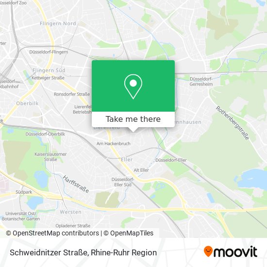 Карта Schweidnitzer Straße
