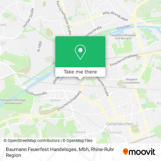 Baumann Feuerfest Handelsges. Mbh map