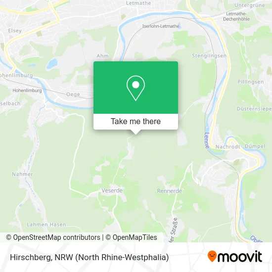 Карта Hirschberg