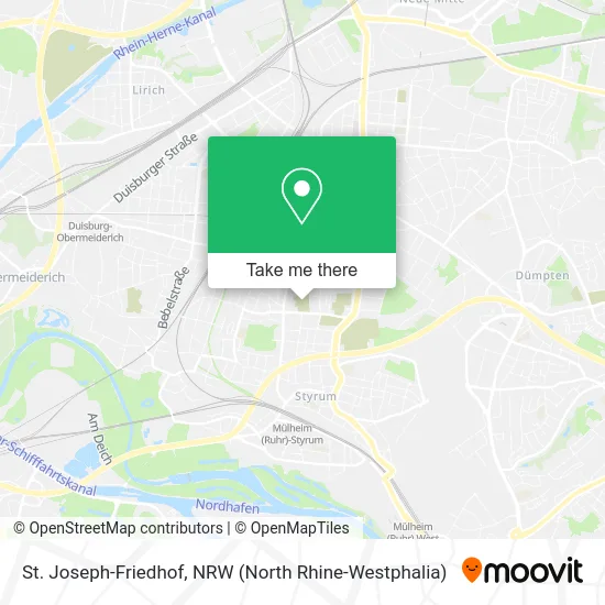 Карта St. Joseph-Friedhof