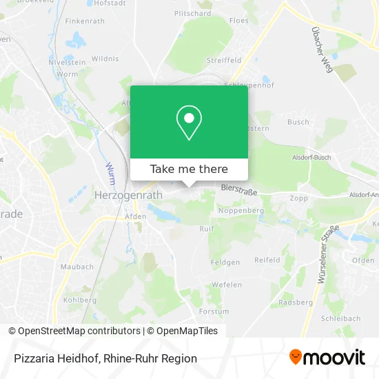Карта Pizzaria Heidhof