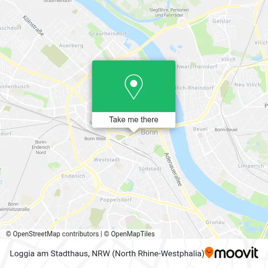 Loggia am Stadthaus map