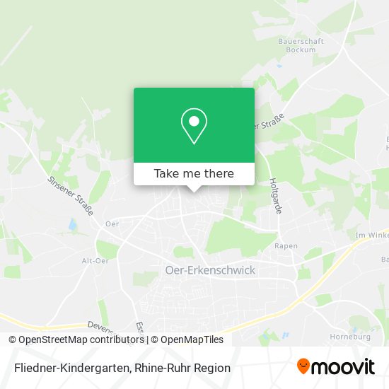 Fliedner-Kindergarten map
