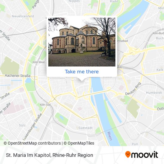 St. Maria Im Kapitol map