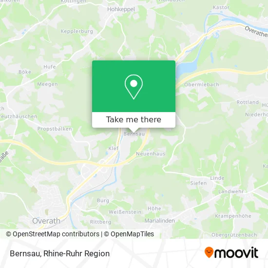 Карта Bernsau