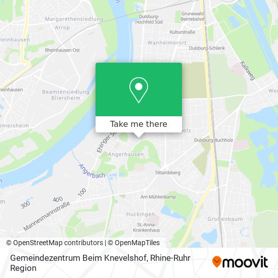 Gemeindezentrum Beim Knevelshof map