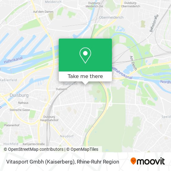 Vitasport Gmbh (Kaiserberg) map