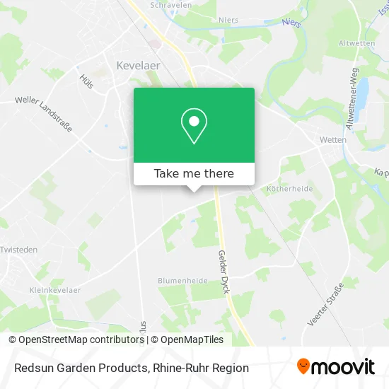 Redsun Garden Products map