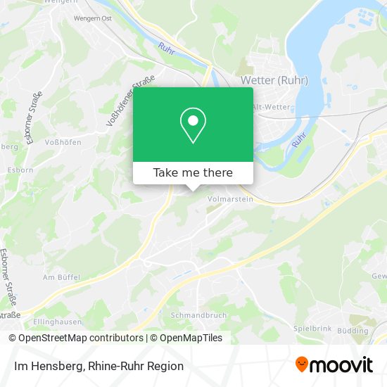 Im Hensberg map