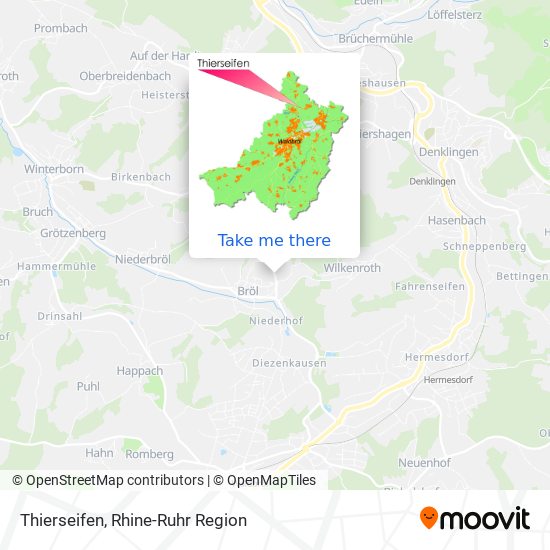 Thierseifen map