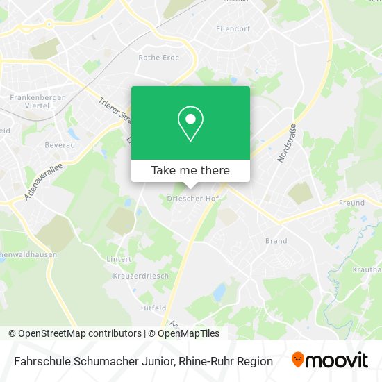 Fahrschule Schumacher Junior map