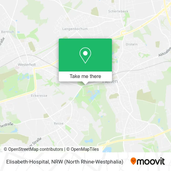 Карта Elisabeth-Hospital