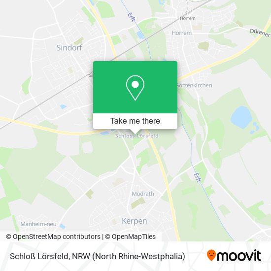 Schloß Lörsfeld map