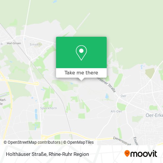 Holthäuser Straße map
