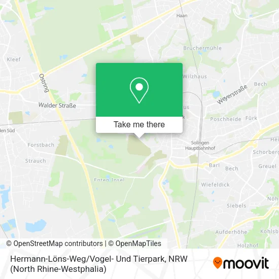 Карта Hermann-Löns-Weg / Vogel- Und Tierpark