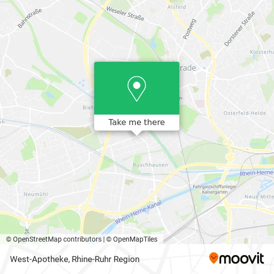 West-Apotheke map