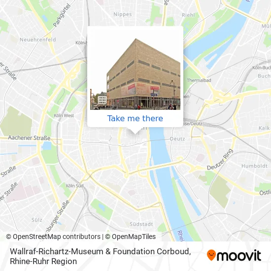 Wallraf-Richartz-Museum & Foundation Corboud map