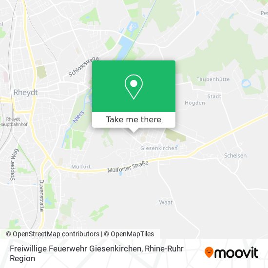 Freiwillige Feuerwehr Giesenkirchen map