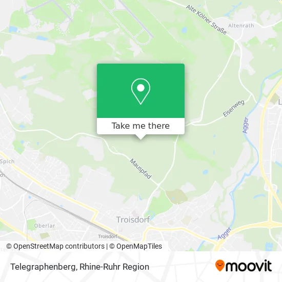 Карта Telegraphenberg