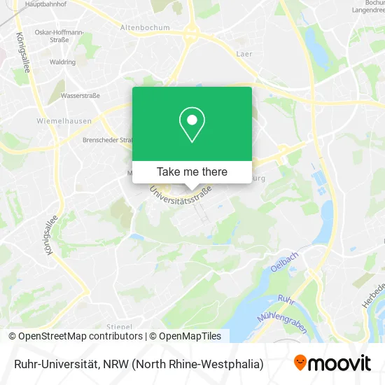 Карта Ruhr-Universität