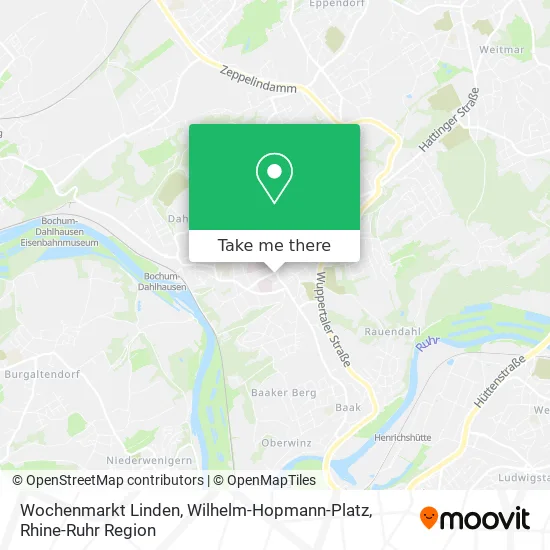 Карта Wochenmarkt Linden, Wilhelm-Hopmann-Platz