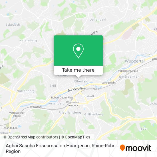 Aghai Sascha Friseuresalon Haargenau map