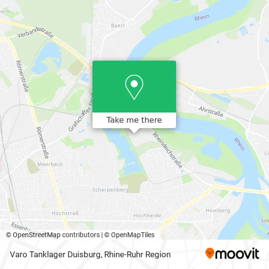 Карта Varo Tanklager Duisburg