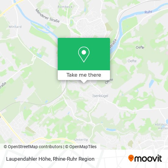Laupendahler Höhe map