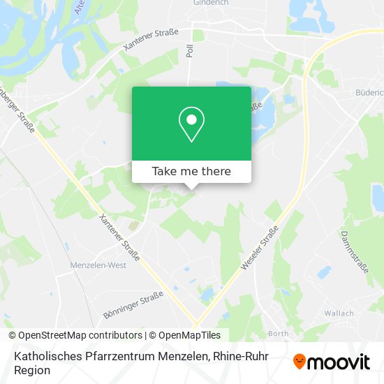 Katholisches Pfarrzentrum Menzelen map