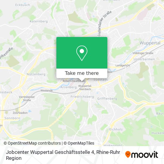 Jobcenter Wuppertal Geschäftsstelle 4 map