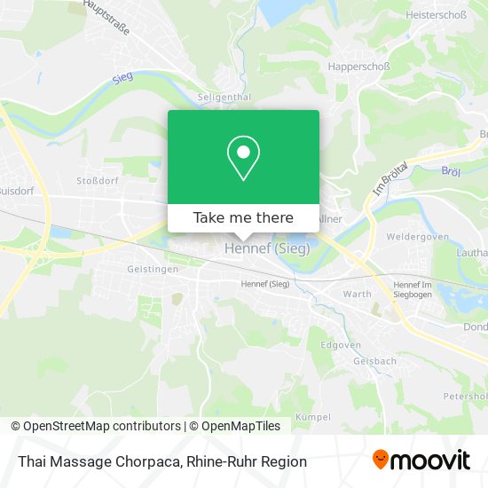 Thai Massage Chorpaca map