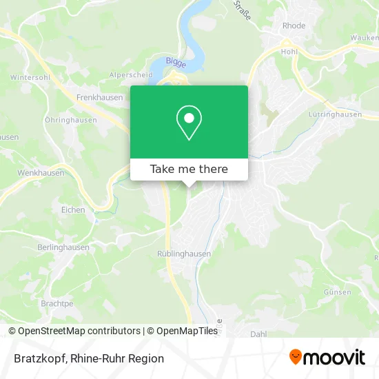 Карта Bratzkopf