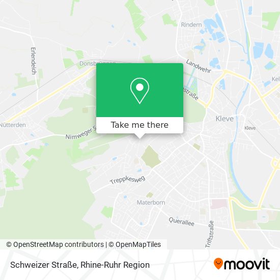 Schweizer Straße map