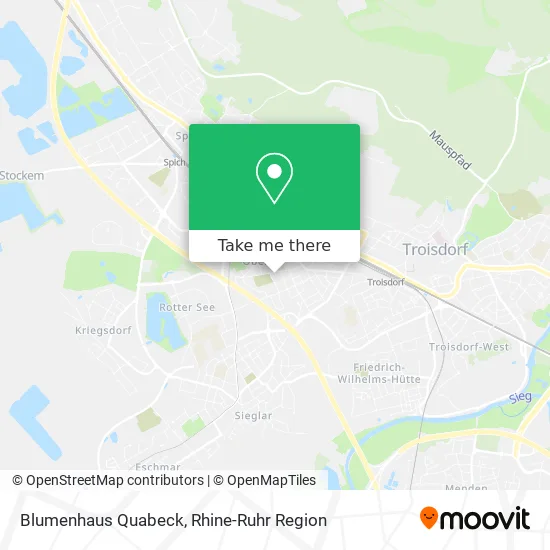 Карта Blumenhaus Quabeck