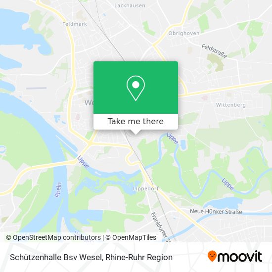 Schützenhalle Bsv Wesel map