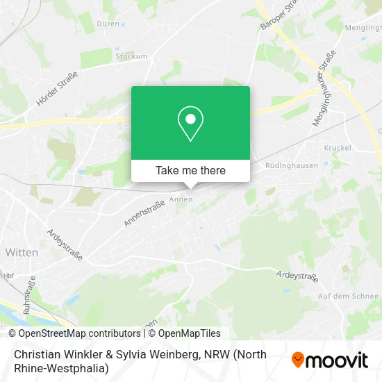 Christian Winkler & Sylvia Weinberg map
