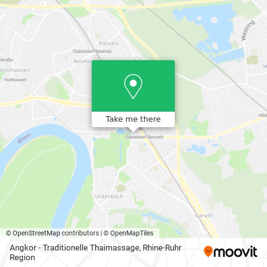 Angkor - Traditionelle Thaimassage map