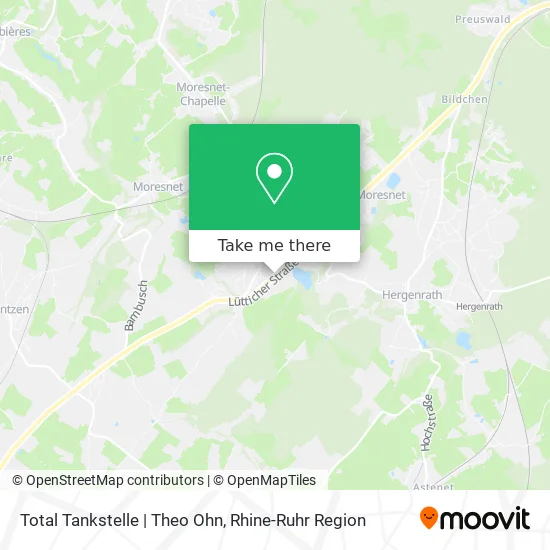 Total Tankstelle | Theo Ohn map