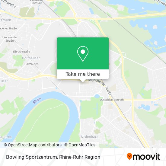 Bowling Sportzentrum map