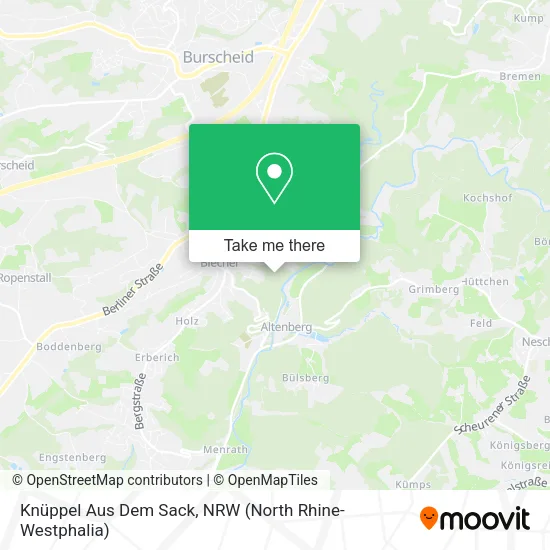 Карта Knüppel Aus Dem Sack